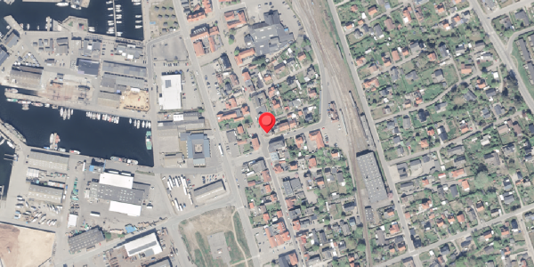 Oversvømmelsesrisiko fra vandløb på Nørregade 23E, . , 3390 Hundested