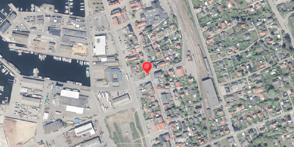 Oversvømmelsesrisiko fra vandløb på Nørregade 28, 3390 Hundested