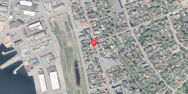 Oversvømmelsesrisiko fra vandløb på Nørregade 60, . , 3390 Hundested