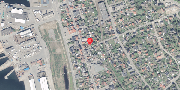 Oversvømmelsesrisiko fra vandløb på Overdrevsvej 1B, . , 3390 Hundested