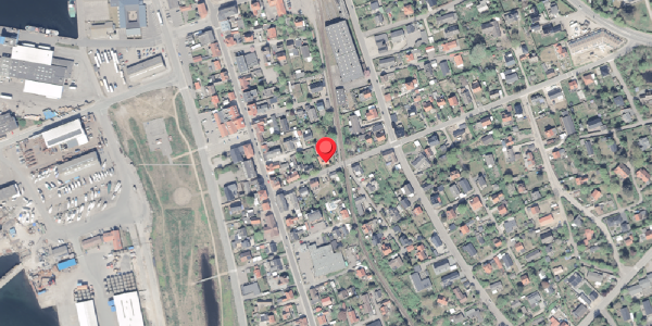 Oversvømmelsesrisiko fra vandløb på Overdrevsvej 5, . , 3390 Hundested