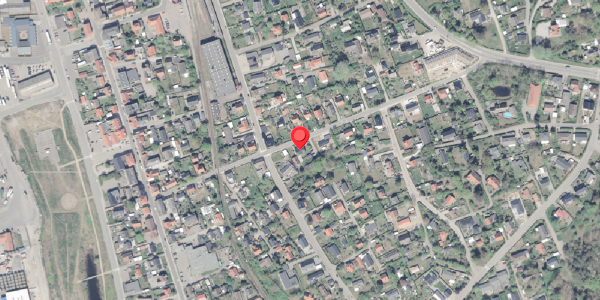 Oversvømmelsesrisiko fra vandløb på Overdrevsvej 14A, . , 3390 Hundested