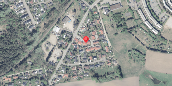 Oversvømmelsesrisiko fra vandløb på Vibehus Have 12, . , 3390 Hundested