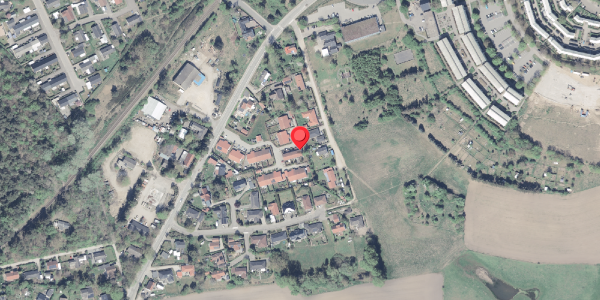 Oversvømmelsesrisiko fra vandløb på Vibehus Have 38, . , 3390 Hundested