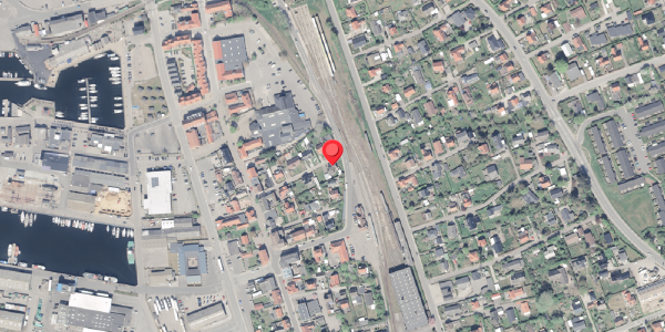 Oversvømmelsesrisiko fra vandløb på Østergade 10, 3390 Hundested