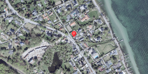 Oversvømmelsesrisiko fra vandløb på Sofievej 1, st. , 2950 Vedbæk