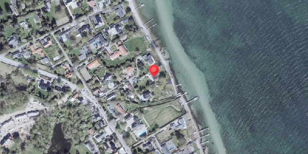 Oversvømmelsesrisiko fra vandløb på Sofievej 11, 2950 Vedbæk
