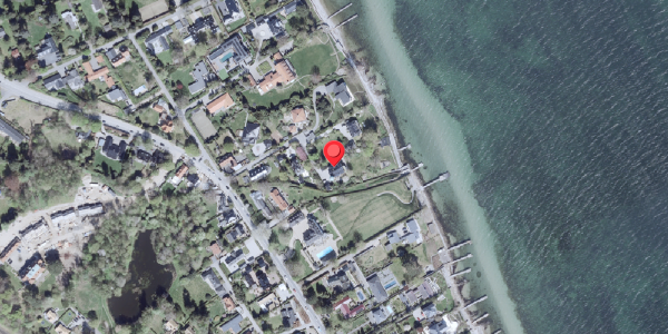 Oversvømmelsesrisiko fra vandløb på Sofievej 13, 2950 Vedbæk