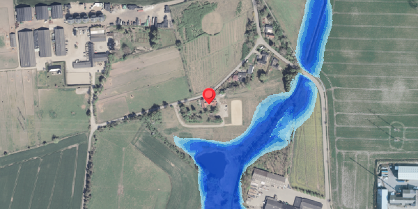 Oversvømmelsesrisiko fra vandløb på Egestedvej 5, . , 3320 Skævinge