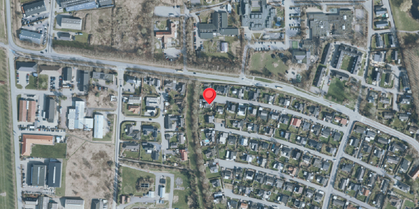 Oversvømmelsesrisiko fra vandløb på Duevej 25, 3550 Slangerup