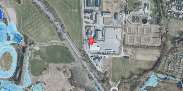 Oversvømmelsesrisiko fra vandløb på Fabriksvangen 25, . , 3550 Slangerup