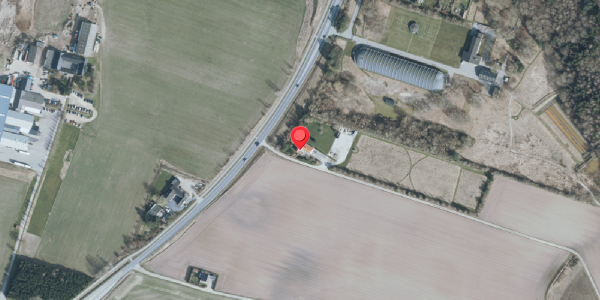 Oversvømmelsesrisiko fra vandløb på Frederiksborgvej 2, 3550 Slangerup