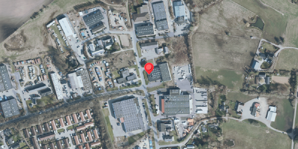 Oversvømmelsesrisiko fra vandløb på Industrivej 10, 3550 Slangerup