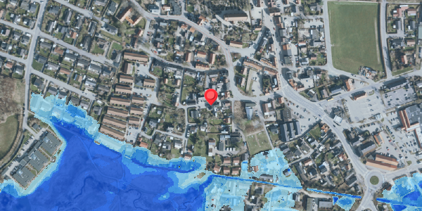 Oversvømmelsesrisiko fra vandløb på Klosterstræde 5, . , 3550 Slangerup