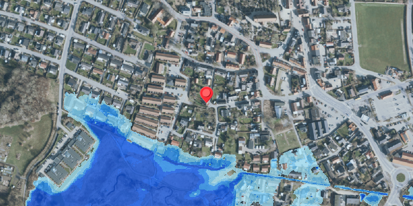 Oversvømmelsesrisiko fra vandløb på Klosterstræde 11, . , 3550 Slangerup