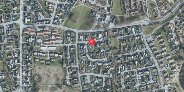 Oversvømmelsesrisiko fra vandløb på Nøddevang 2, . , 3550 Slangerup