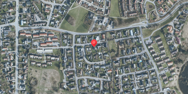 Oversvømmelsesrisiko fra vandløb på Nøddevang 4, . , 3550 Slangerup