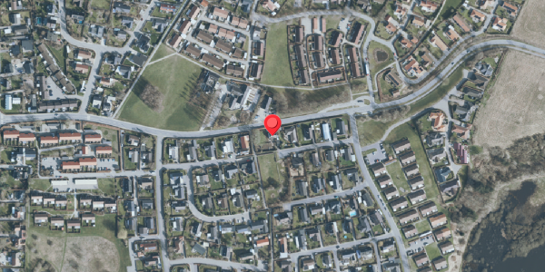 Oversvømmelsesrisiko fra vandløb på Rugmarken 10, 3550 Slangerup