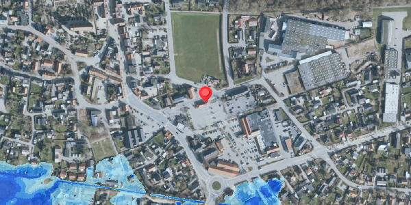 Oversvømmelsesrisiko fra vandløb på Stationsvej 2B, . , 3550 Slangerup