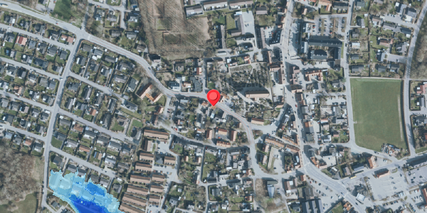 Oversvømmelsesrisiko fra vandløb på Strandstræde 7, . , 3550 Slangerup