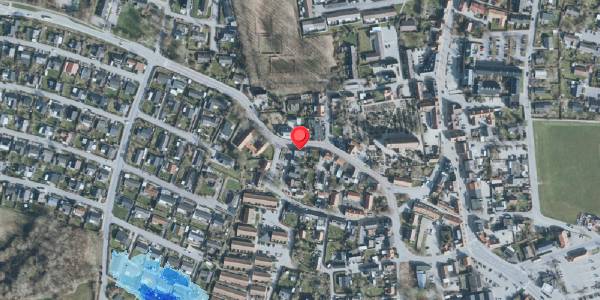 Oversvømmelsesrisiko fra vandløb på Strandstræde 11, . , 3550 Slangerup