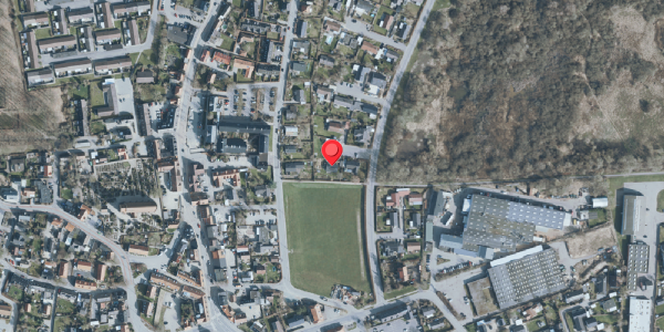 Oversvømmelsesrisiko fra vandløb på Thyravej 3, 3550 Slangerup