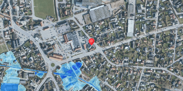 Oversvømmelsesrisiko fra vandløb på Øvej 2B, . , 3550 Slangerup
