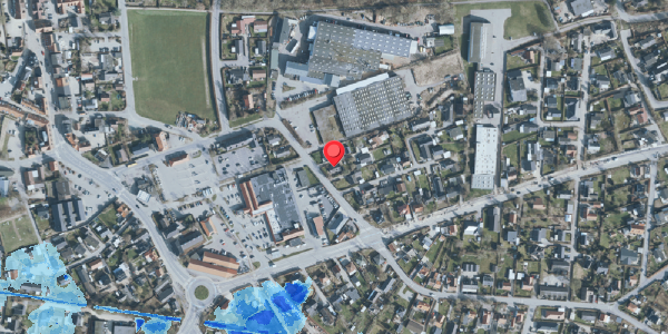 Oversvømmelsesrisiko fra vandløb på Øvej 3, . , 3550 Slangerup