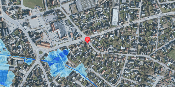 Oversvømmelsesrisiko fra vandløb på Øvej 4, . , 3550 Slangerup