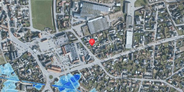 Oversvømmelsesrisiko fra vandløb på Øvej 5, . , 3550 Slangerup