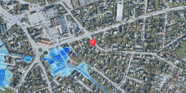 Oversvømmelsesrisiko fra vandløb på Øvej 6A, . , 3550 Slangerup