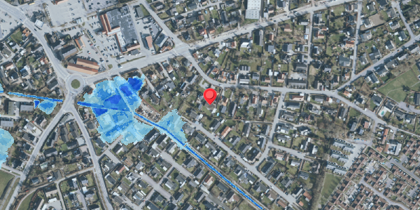 Oversvømmelsesrisiko fra vandløb på Øvej 10A, . , 3550 Slangerup