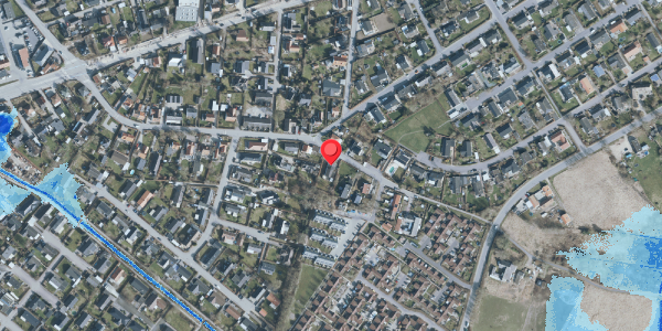 Oversvømmelsesrisiko fra vandløb på Øvej 28A, . , 3550 Slangerup