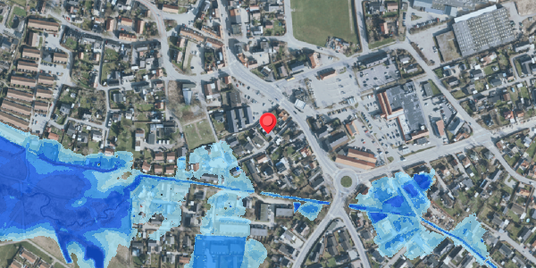 Oversvømmelsesrisiko fra vandløb på Åvej 2, . , 3550 Slangerup