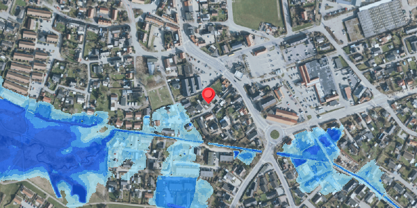 Oversvømmelsesrisiko fra vandløb på Åvej 4, . , 3550 Slangerup