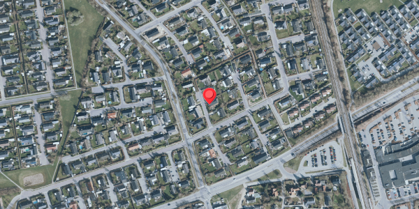 Oversvømmelsesrisiko fra vandløb på Floravej 4, 3660 Stenløse