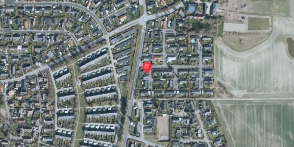Oversvømmelsesrisiko fra vandløb på Humlevangen 2, 3660 Stenløse