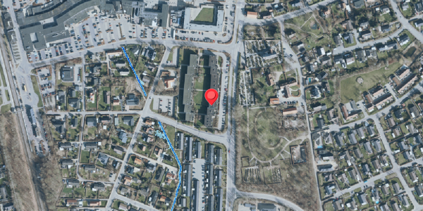 Oversvømmelsesrisiko fra vandløb på Sandalsparken 39, 3660 Stenløse