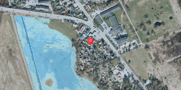 Oversvømmelsesrisiko fra vandløb på Sofievej 4, 4600 Køge