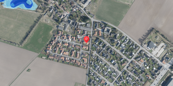 Oversvømmelsesrisiko fra vandløb på Lertoften 4, 4000 Roskilde