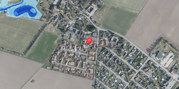 Oversvømmelsesrisiko fra vandløb på Lertoften 8, . , 4000 Roskilde