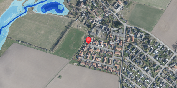 Oversvømmelsesrisiko fra vandløb på Lertoften 22, . , 4000 Roskilde
