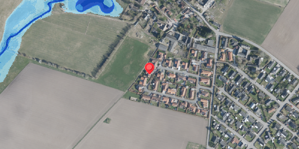 Oversvømmelsesrisiko fra vandløb på Lertoften 24, . , 4000 Roskilde