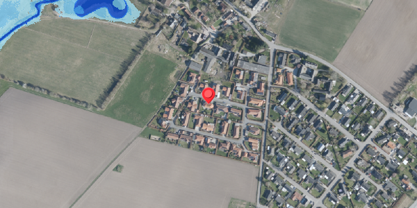 Oversvømmelsesrisiko fra vandløb på Lertoften 28, . , 4000 Roskilde