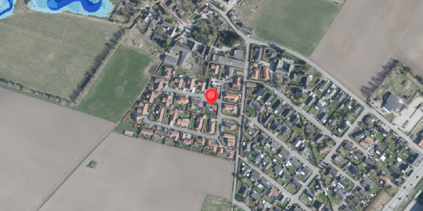 Oversvømmelsesrisiko fra vandløb på Lertoften 32, . , 4000 Roskilde