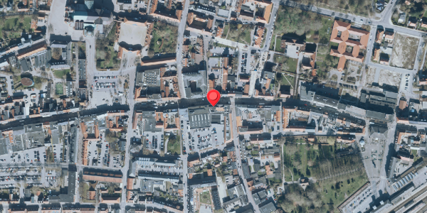 Oversvømmelsesrisiko fra vandløb på Algade 14, . , 4000 Roskilde