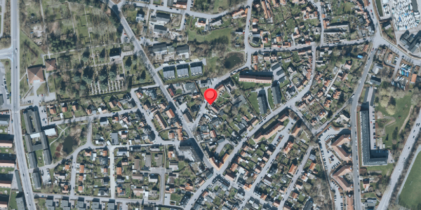 Oversvømmelsesrisiko fra vandløb på Toftegade 21, 4000 Roskilde