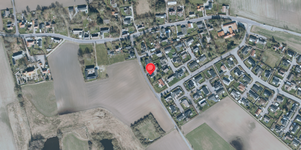 Oversvømmelsesrisiko fra vandløb på Almsvej 1, 4140 Borup