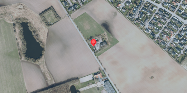 Oversvømmelsesrisiko fra vandløb på Almsvej 3, 4140 Borup