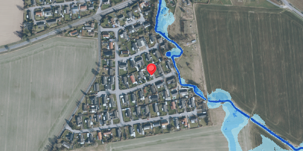 Oversvømmelsesrisiko fra vandløb på Birkedalsvej 13, . , 4100 Ringsted
